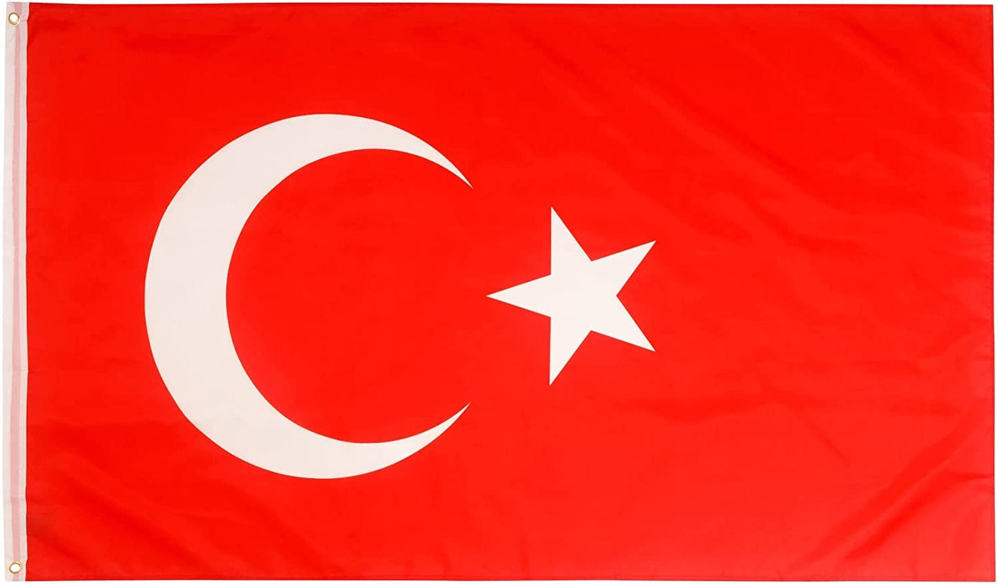 Aricona Bandiera Palestina 90x150cm – palestinese – resistente alle intemperie - occhielli in ottone - 100% poliestere - cuciture doppie robuste e colori vivaci – ideale per gli amanti delle bandiere