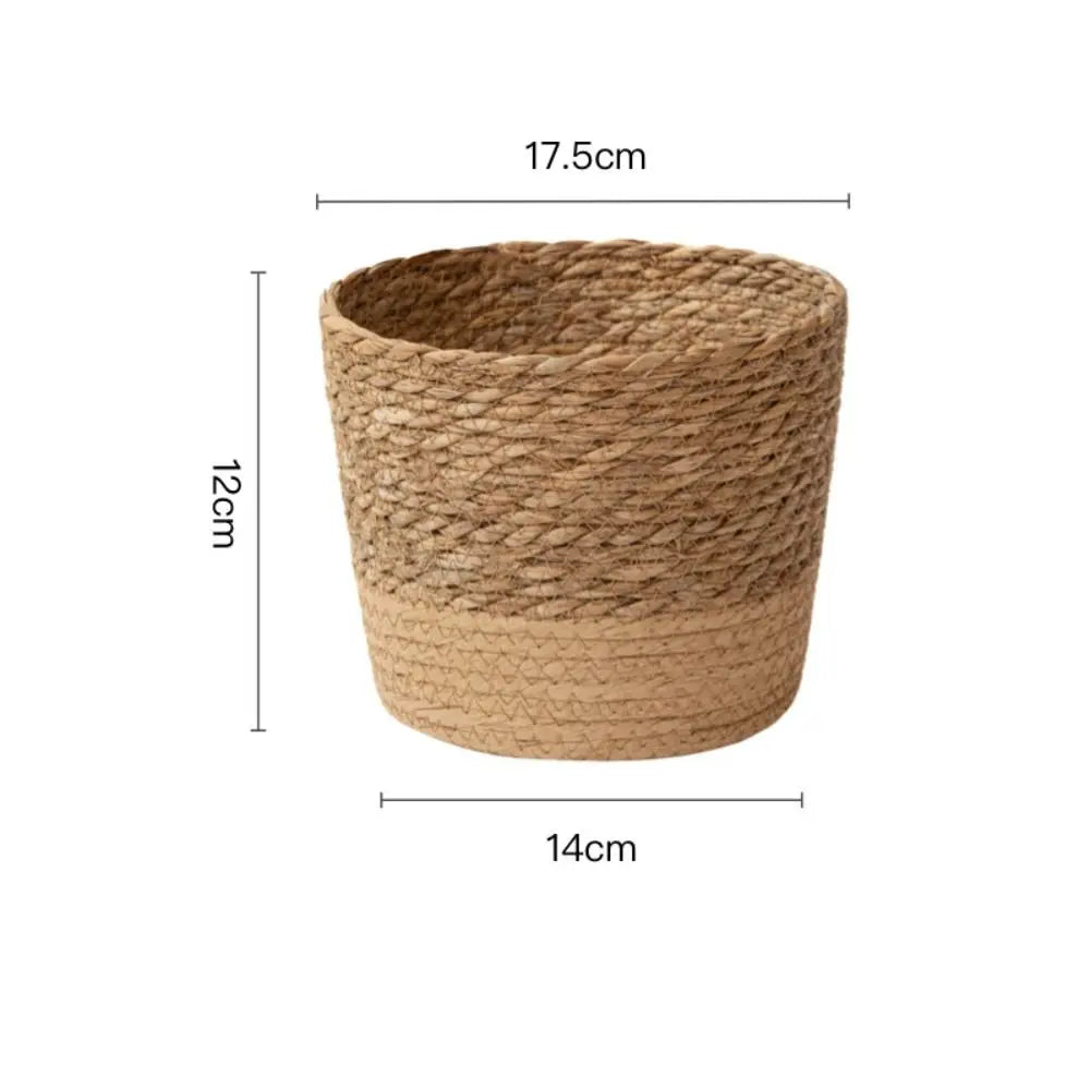 Cestino Rattan per Piante da Giardino