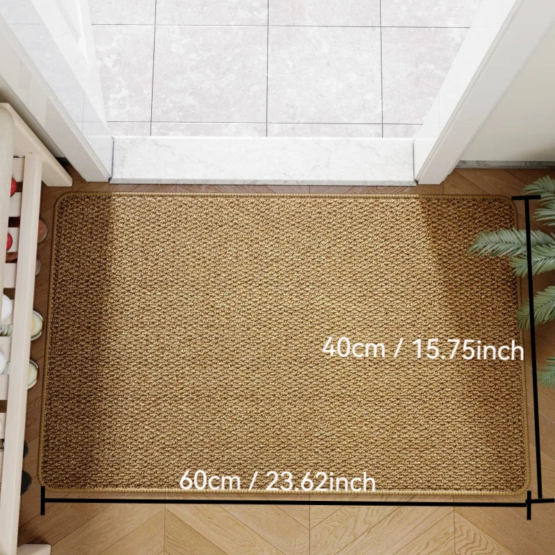 Tappeto Zerbino Finto Juta Outdoor 40x60 50x80 80x120cm - Ingresso Casa | JuteBuy