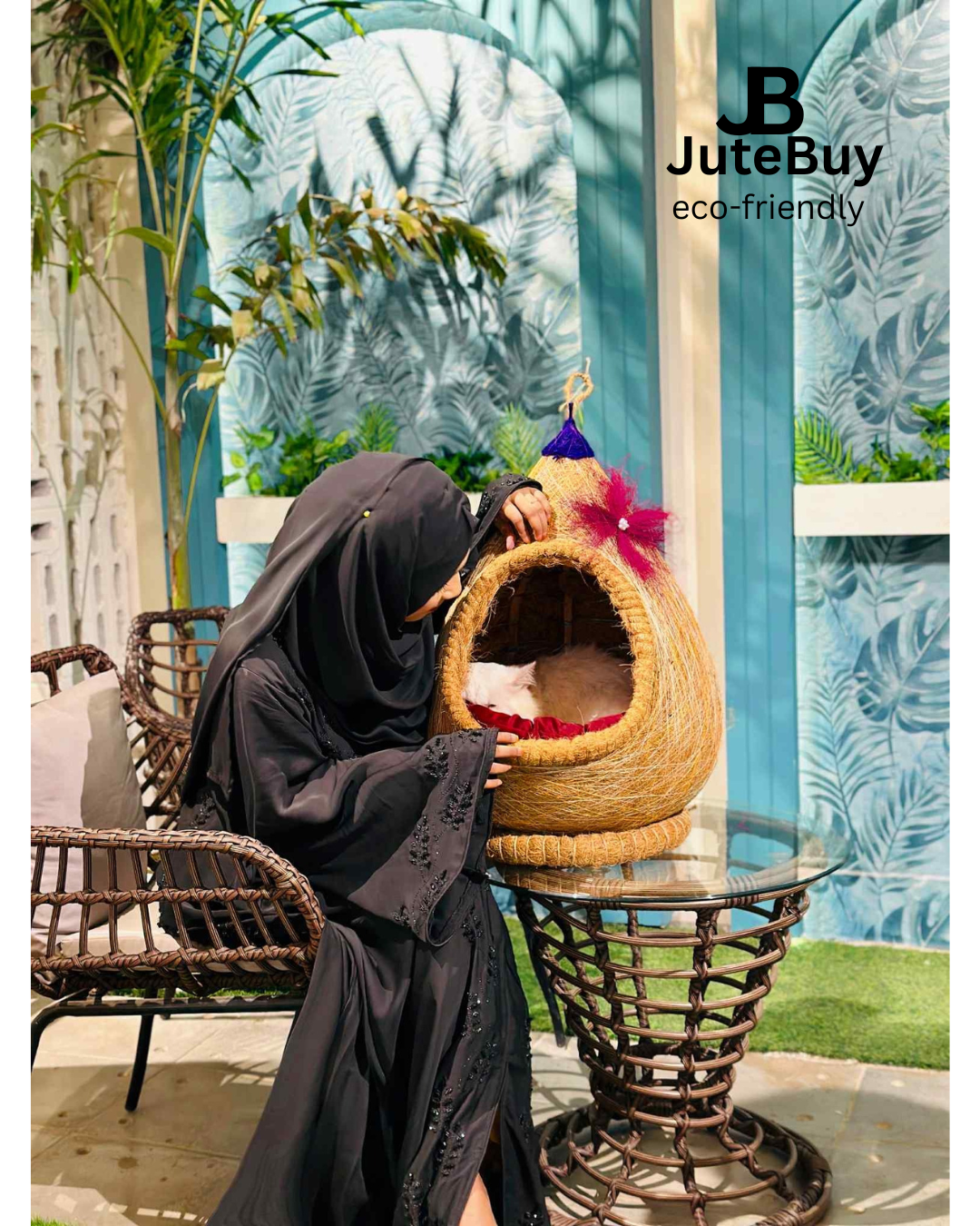 Cuccia per Gattini in Fibra di Cocco– Esclusiva Italia